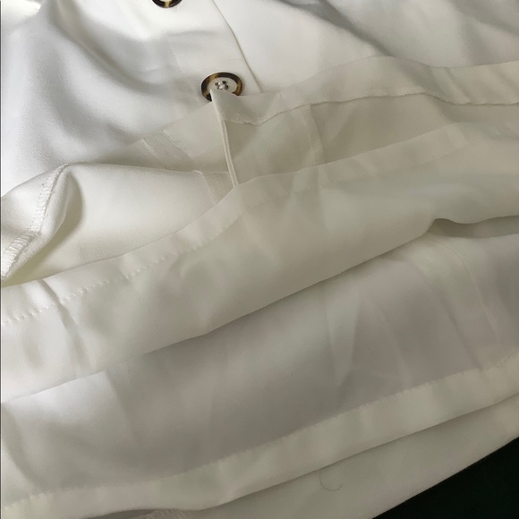 NWOT Nine West White A-Line Skirt - Picture 5 of 5